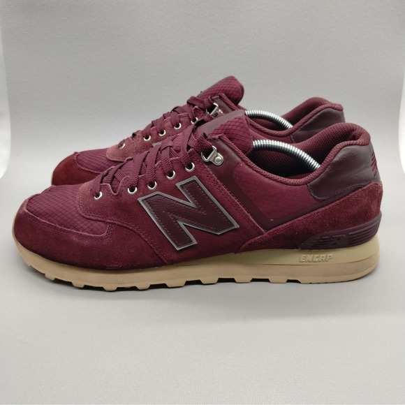 New Balance 574 Outdoor Activist ' Burgundy' Mens Size 13 D Athletic Sneakers‎
